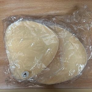 Beige Silicone Bra Inserts
